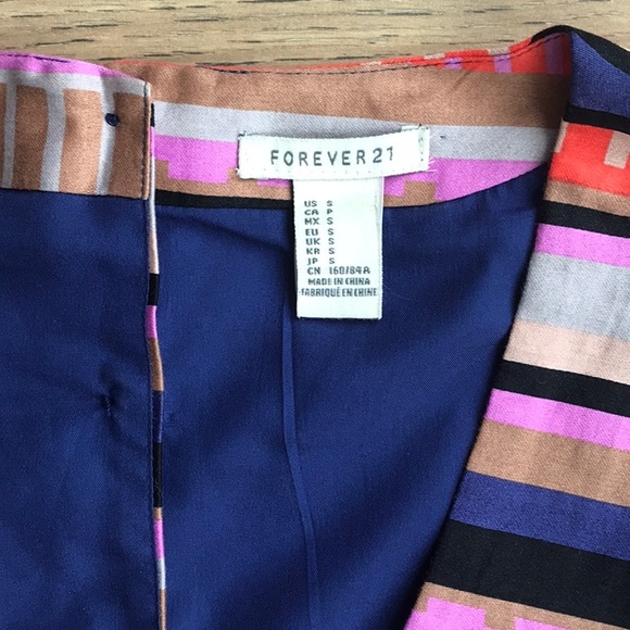 Vibrant stripped mini dress - Picture 4 of 4